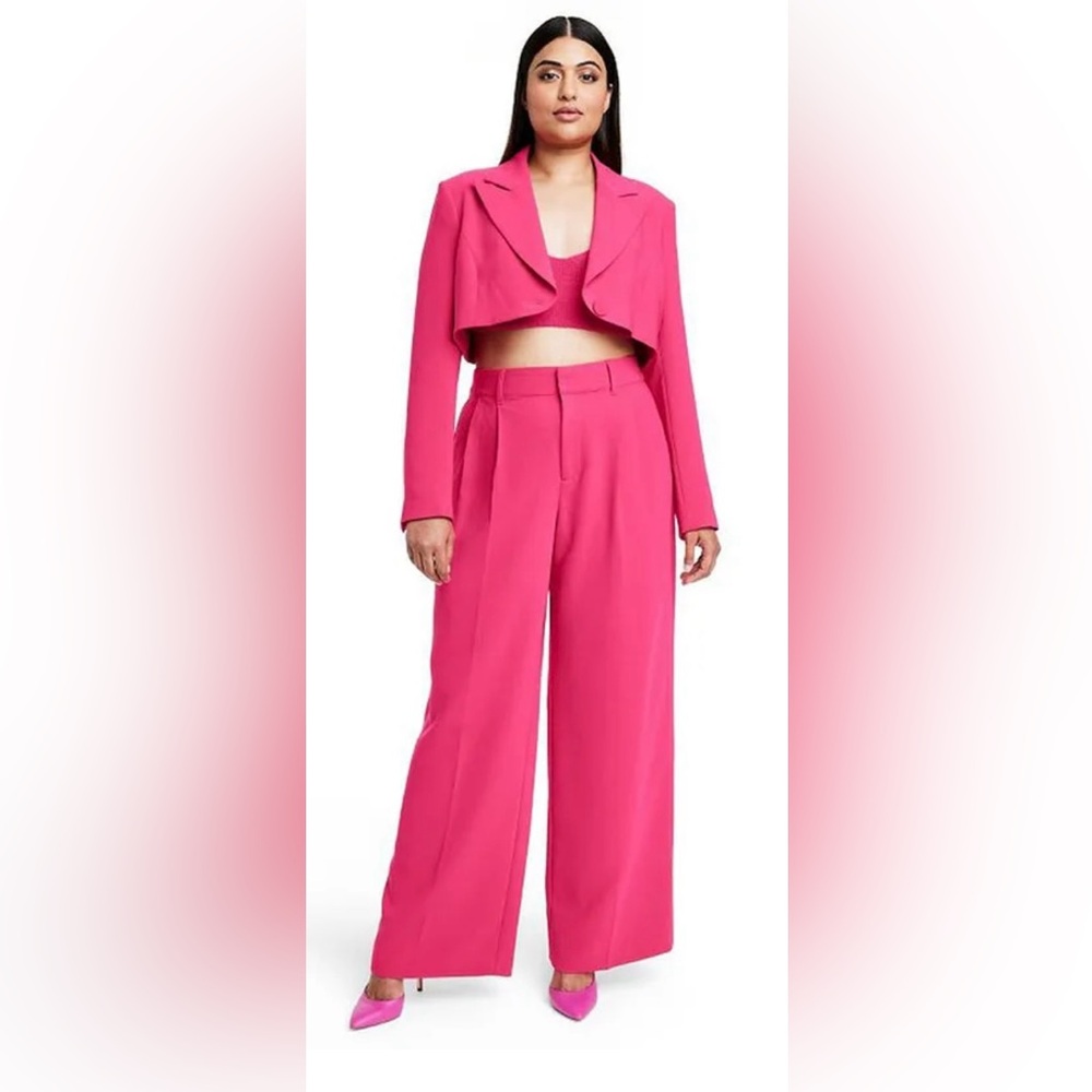 Sergio Hudson x Target High-Waist Wide Leg Tailored Trousers